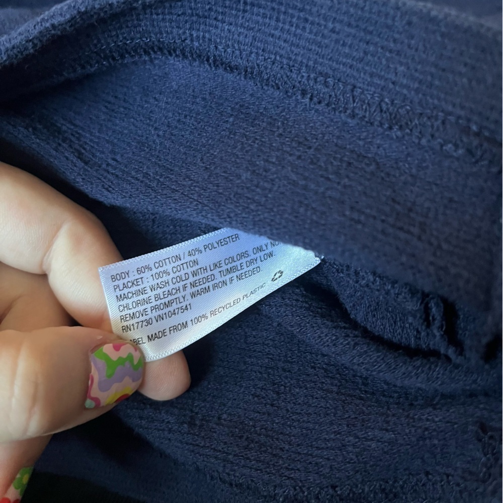 Thermal Navy Shirt - Picture 3 of 3